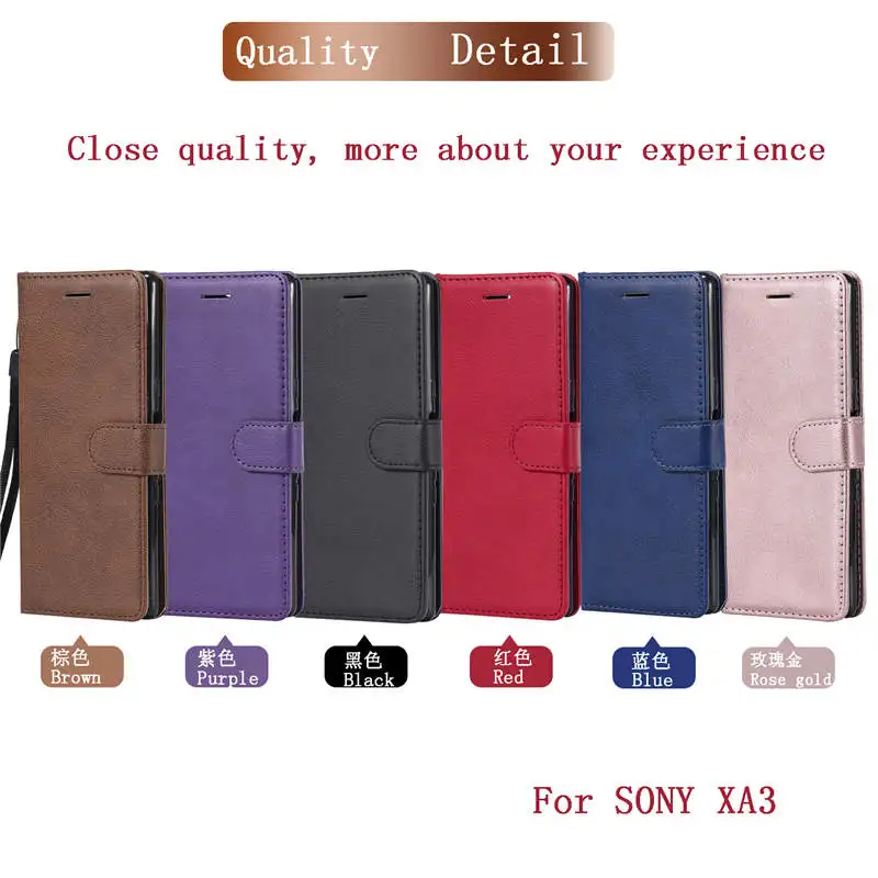 Чехол для Sony Xperia 10 чехол из искусственной кожи телефона L3113 L4113 L4193 L3123 с откидной