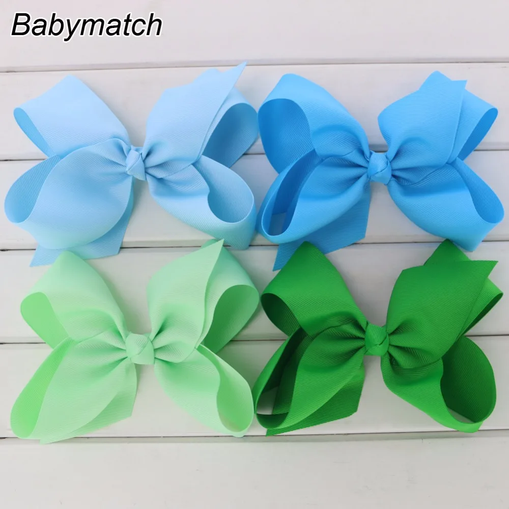 Babymatch 22 шт./лот 6 ''большой бутик лента для волос луки подростков девочек