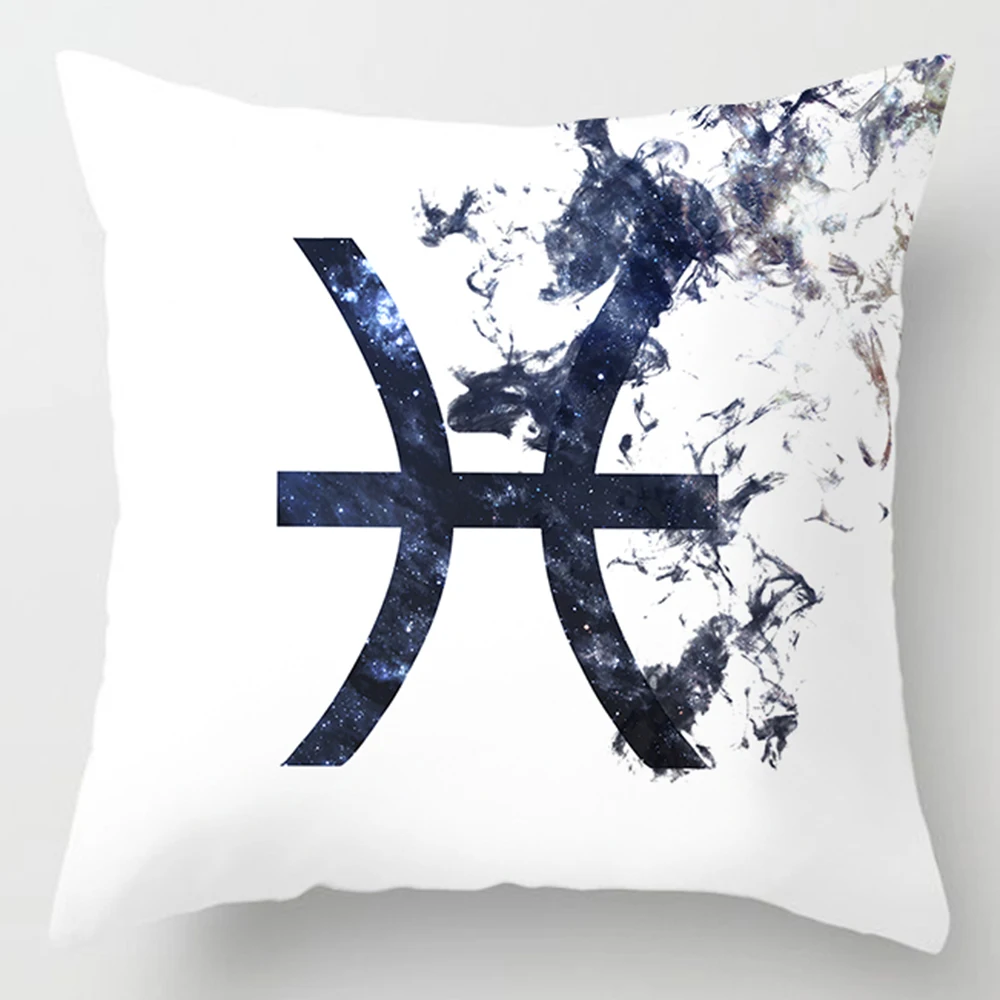 Decorative Constellations Letter Pillow Covers Mandala 45x45cm Square Cushion Cover Polyester Home Case for Sofa Conjines | Дом и сад