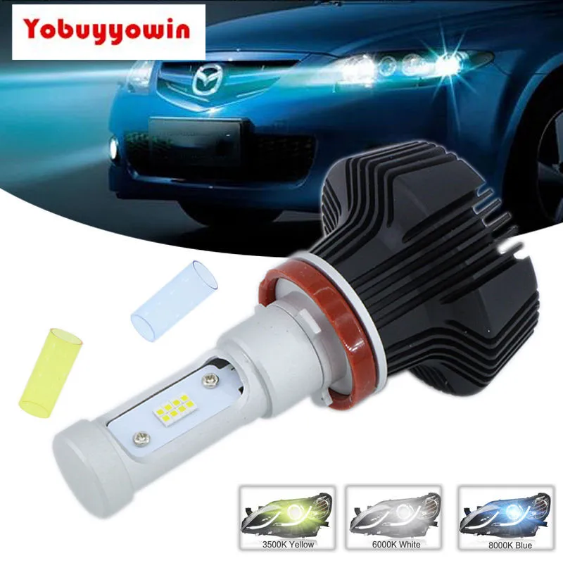 2xnew 16000LM авто Led с переключением между дальним и фары свет лампы Conversion Kit H11 H8