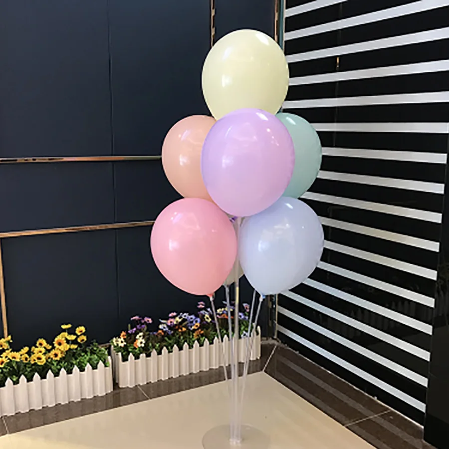 7pcs/lot Pink Latex Confetti Balloons Wedding&ampEngagement First Birthday Party Decorations Kids Ballon Decoration Anniversaire | Дом и сад