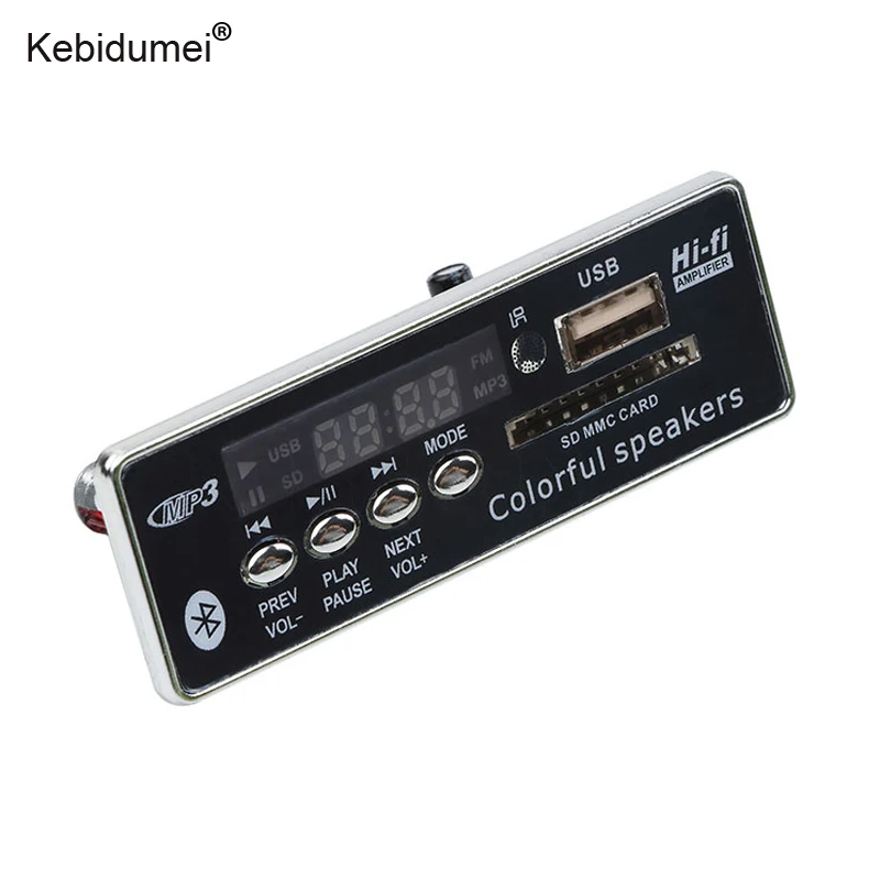 Bluetooth MP3 плеер kebidumei с громкой связью встроенный USB декодер плата модуль