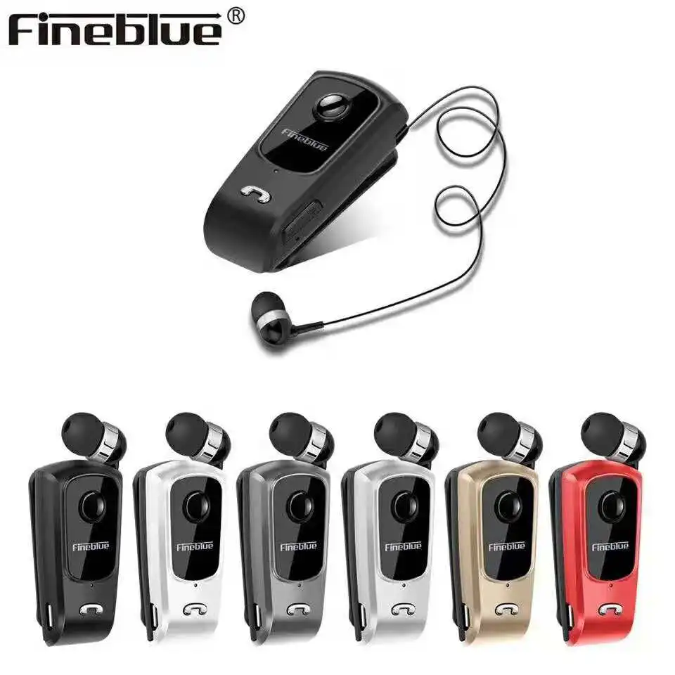 

Fineblue F920 2PCS Mini Wireless Bluetooth Headset Calls Remind Vibration Wear Clip Driver Auriculares Earphone For Phone