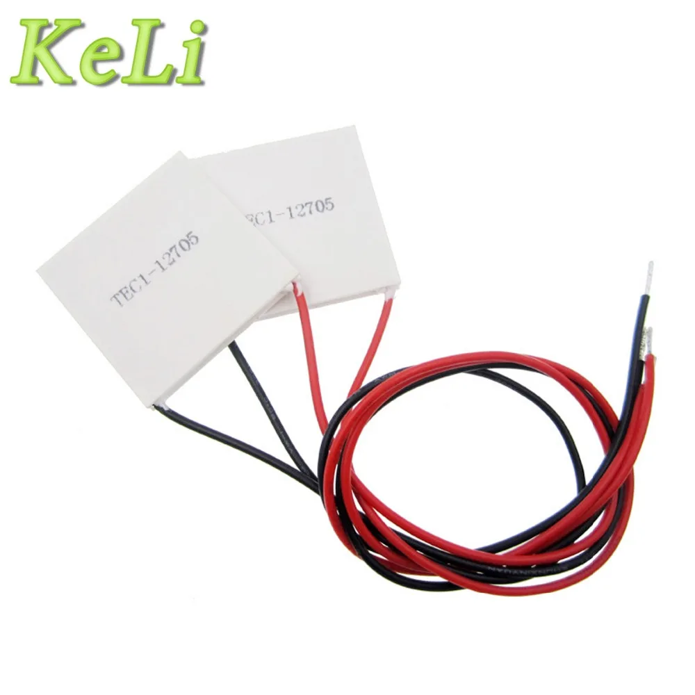 

5PCS the cheapest price TEC1 12705 TEC 1 12705 42.5W 15.4V 5A TEC Thermoelectric Cooler Peltier (TEC1-12705)