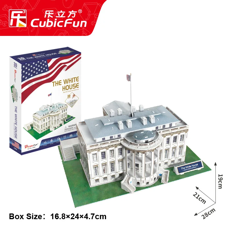 Игрушек! 3D головоломка игрушка забавная Бумажная модель Сделай Сам игра США