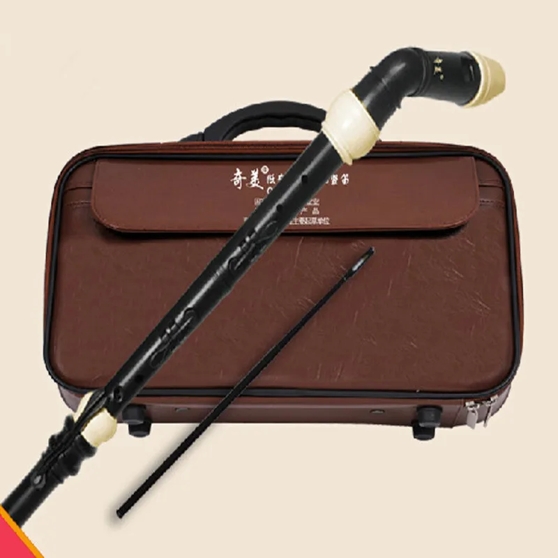 Профессиональный басовый рекордер барокко 8 отверстий F ключ Funda Flauta Colegio