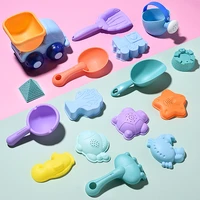 9 26pcs beach toys for children kids bath set kit sea sand soft plastic bucket shovel mold water play and fun summer game