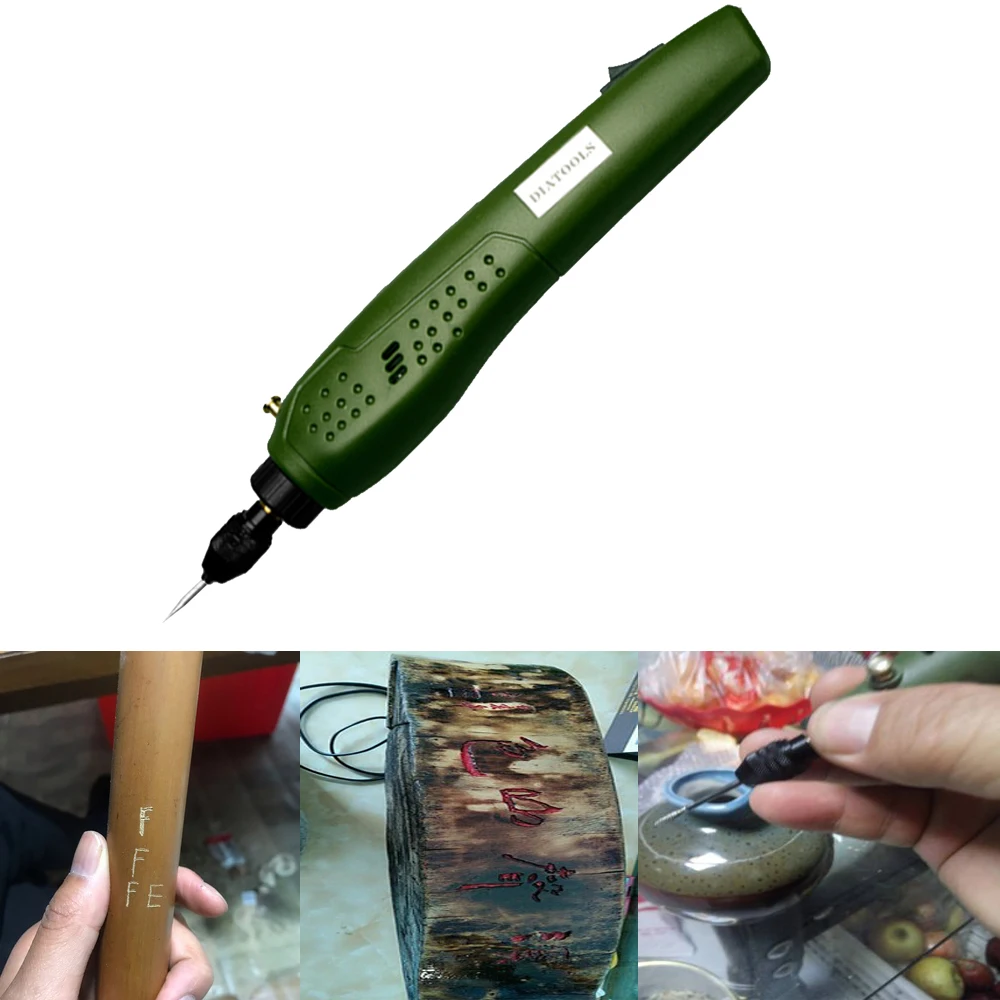 2-сторонний источник питания 21 Вт 16000 об/мин электрическая гравировальная ручка