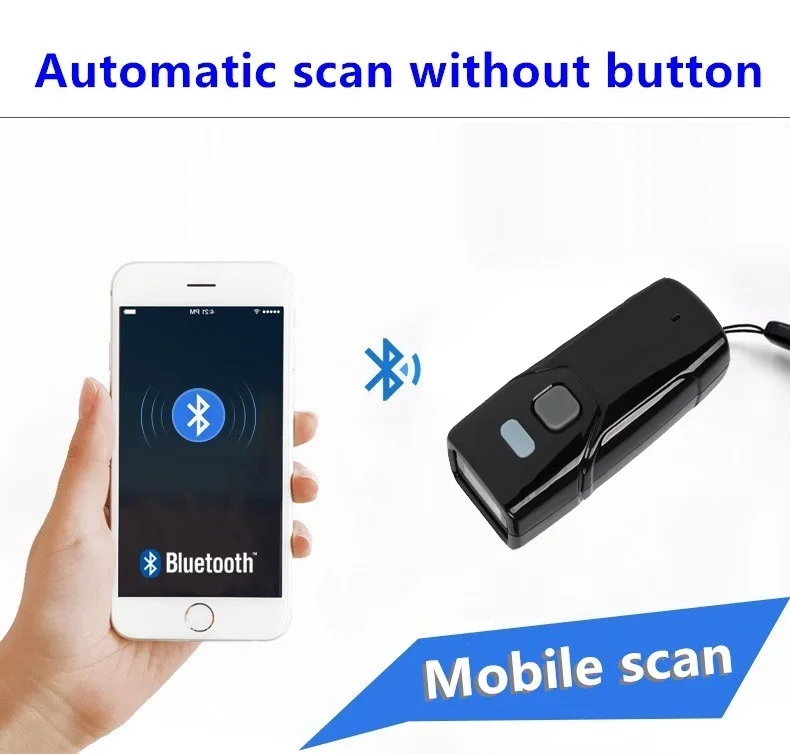 Мини bluetooth-сканер CCD беспроводной USB проводной сканер штрих-кода переносное устройство для считывания штрих-кодов Карманный пистолет для Windows IOS Android