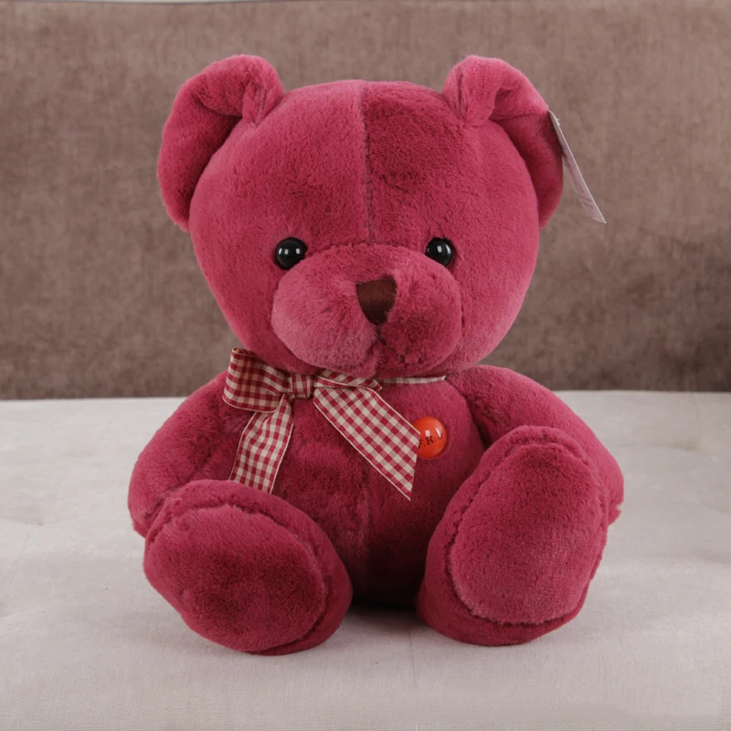 

25cm Teddy Bear Ted Plush Toy Doll Baby Toys In Apron Teddy Bear Plush Soft Stuffed Animals Toys for Kids Children Gifts