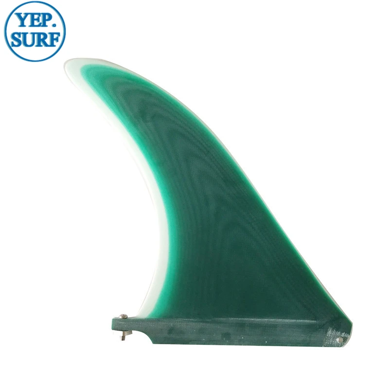 Плавники для серфинга 10 25 длина плавники зеленый цвет Киль плавник | Спорт и