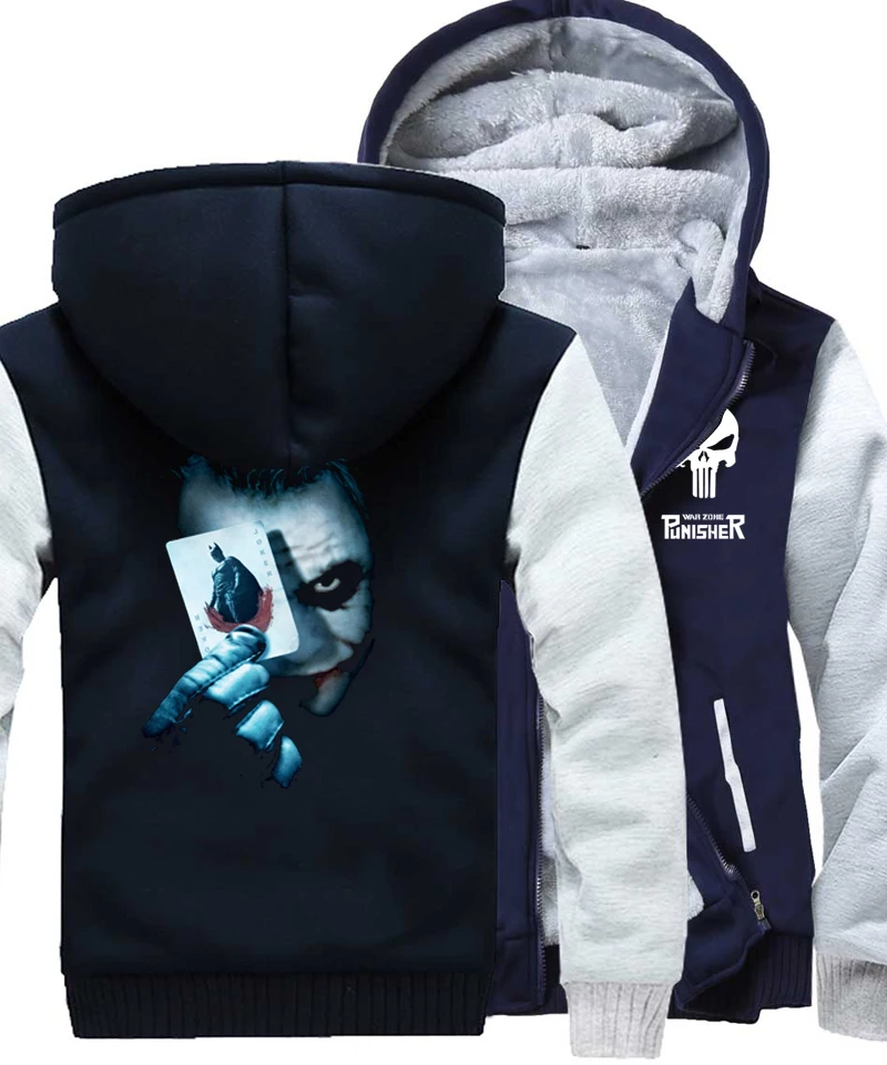 Мужские худи с принтом Джокера из фильма Бэтмен 2 Темный рыцарь коллекция 2019 года