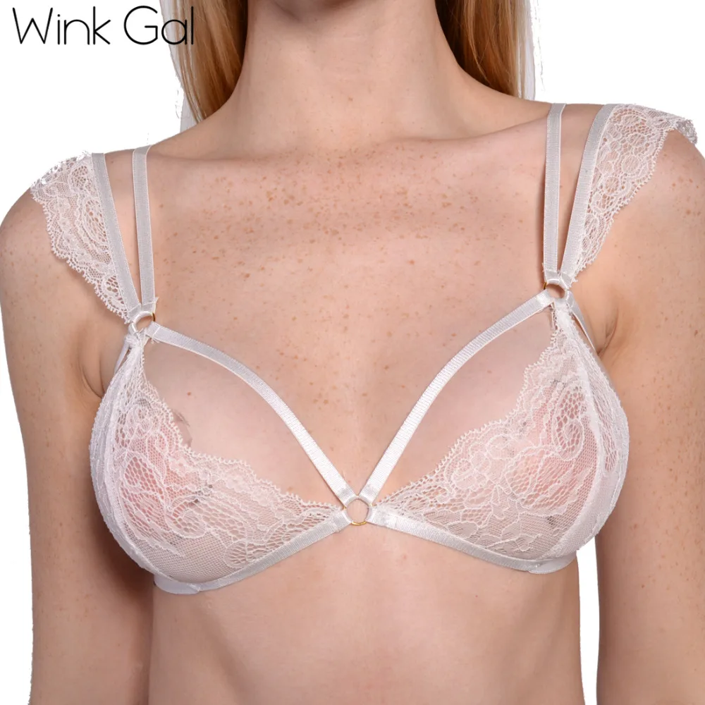 Wink Gal Дизайнер стиля Бюстгальтеры для женщин Strappy Bralette мастэктомия бюстгальтер
