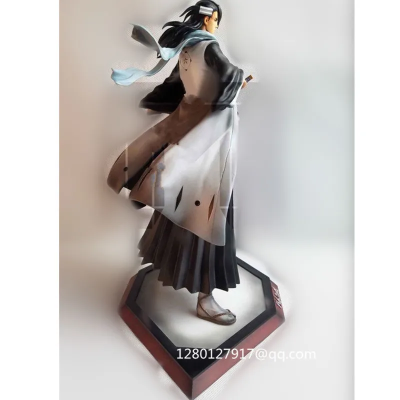 Статуя отбеливатель Kuchiki Byakuya полноразмерная портретная список Reapers of Soul в отбеливатель капитан серии бюст анимационная фигурка GK игрушка P1092