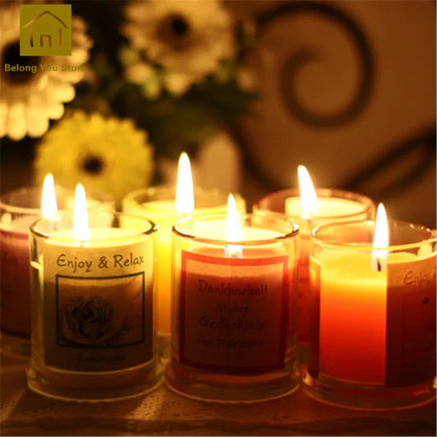 Ароматерапевтический свечи воск свечи держатель посылка Velas Perfumadas Ароматические Свечи Декоративные бужи свеча Making JKK104