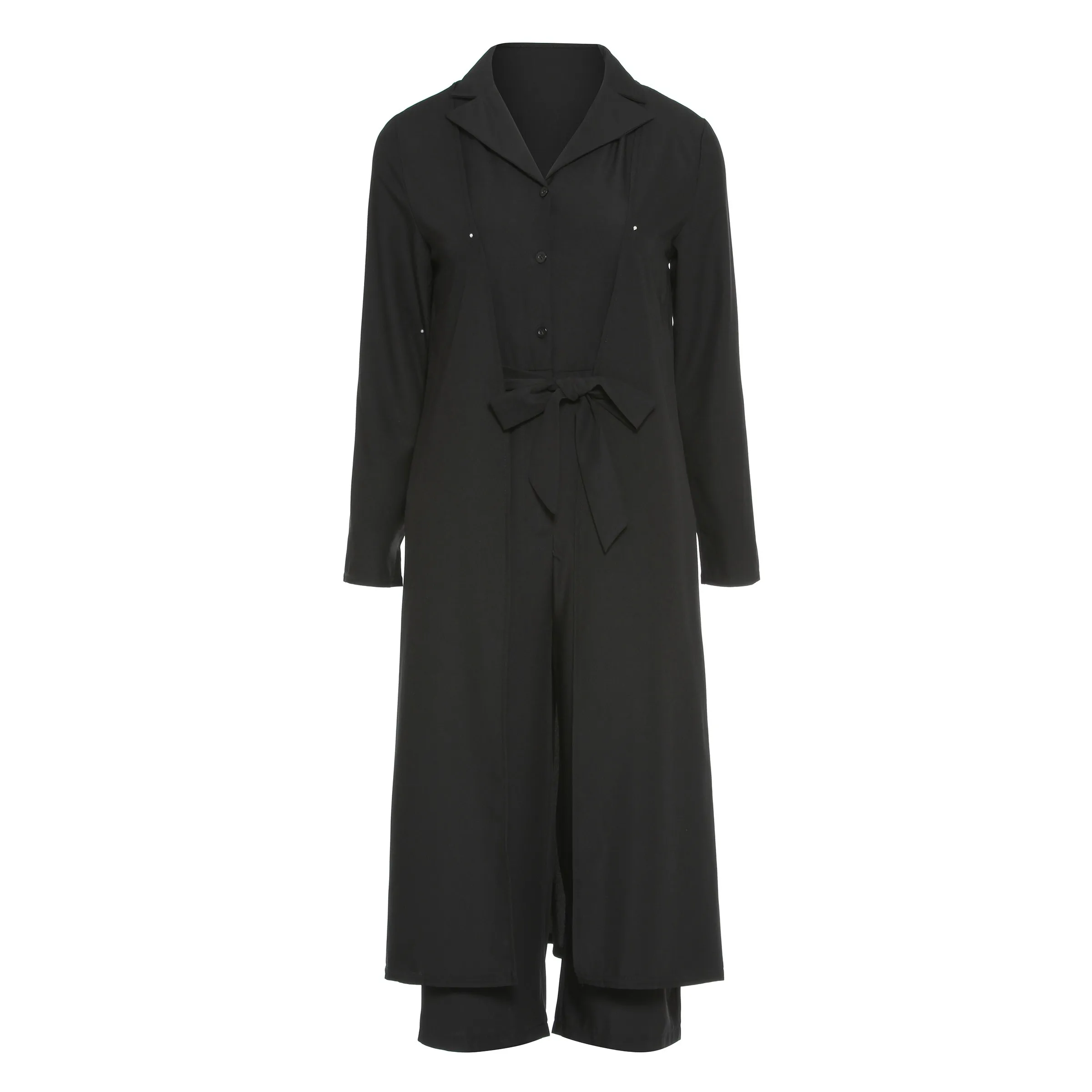 2048 осень Офисные женские туфли Элегантные Для женщин костюмы широкие брючины