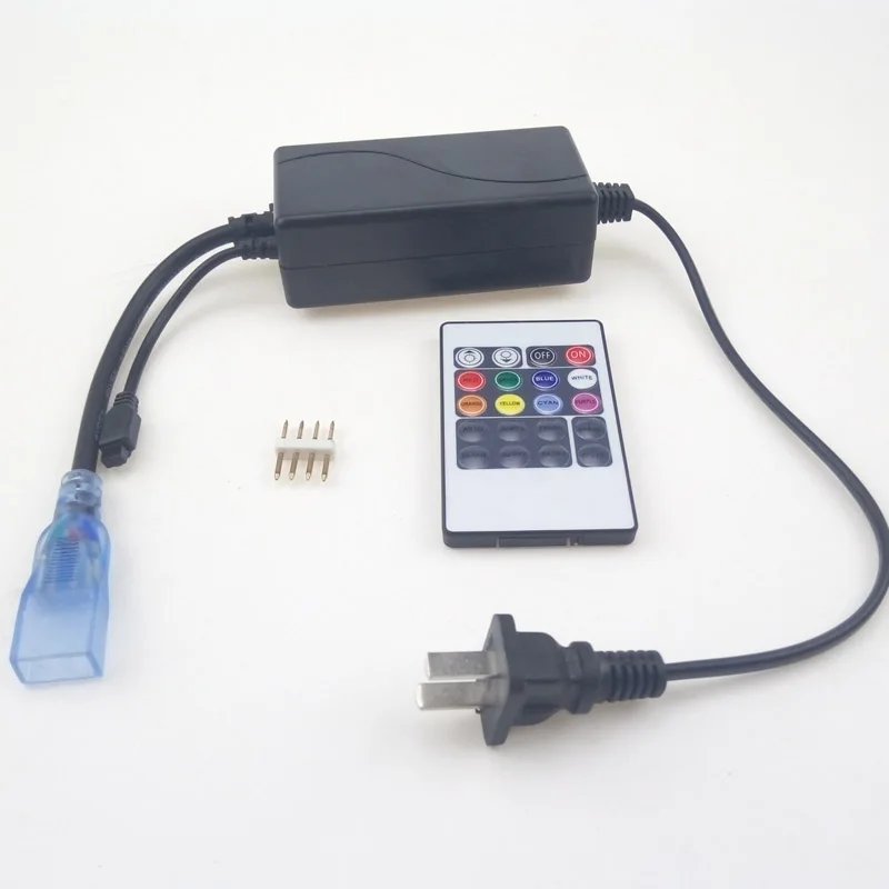 220 В 110 ИК пульт управления для макс. 50 м SMD 5050 3258 RGB Светодиодная гибкая полоса