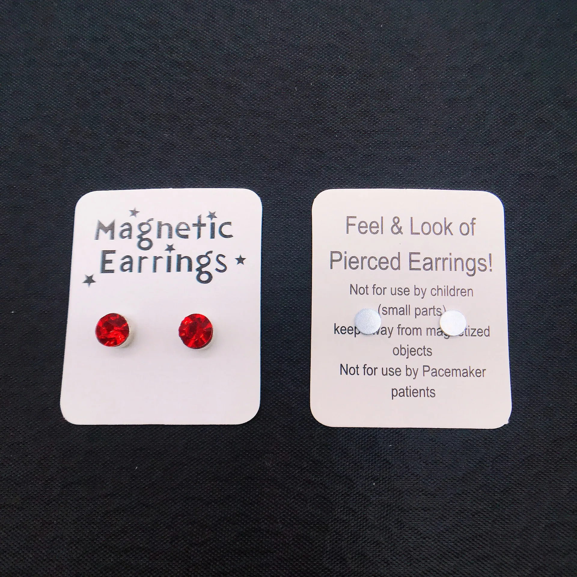 1 пара магнитные серьги-гвоздики из нержавеющей стали 6 мм | Украшения и