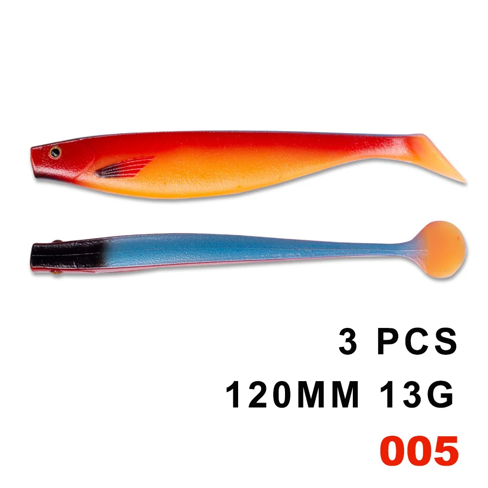 HUNTHOUSE fox similar pro shad teez большая Мягкая приманка 12 см 15 см 18 см pro shad Приманка berserk морской бас для ловли щуки zander - Цвет: 120mm 005-3