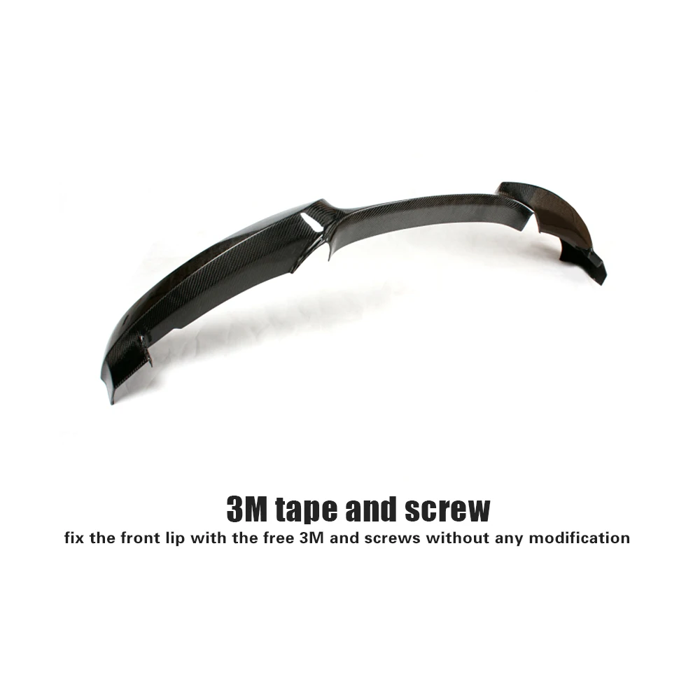 M1 E82 Carbon Fiber Front Lip Bumper Diffuser For BMW 1 Series 120i 130i 135i M Sport Coupe Convertible 2-Door 2008-2013 | Автомобили и