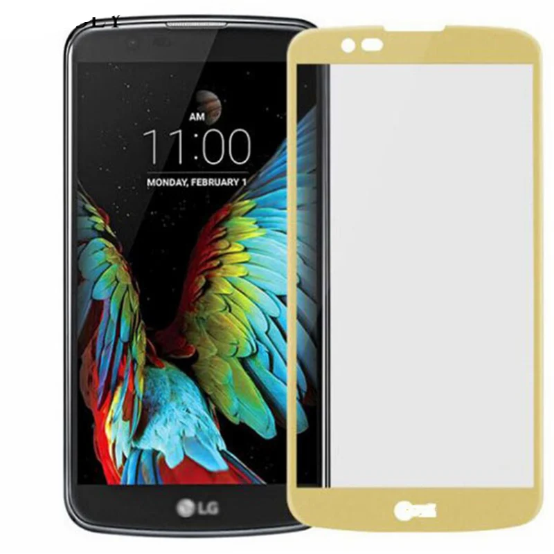 Wolfsay 1 шт. для стекла LG K10 Защитная пленка для экрана из закаленного стекла для LG K10 Lte K420N K430DS защитная пленка против царапин