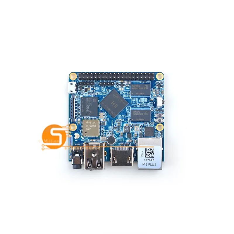 NanoPi M1 Plus макетная плата 4K Play Allwinner H3 четырехъядерный Cortex-A7 встроенный WiFi Bluetooth 8GeMMC