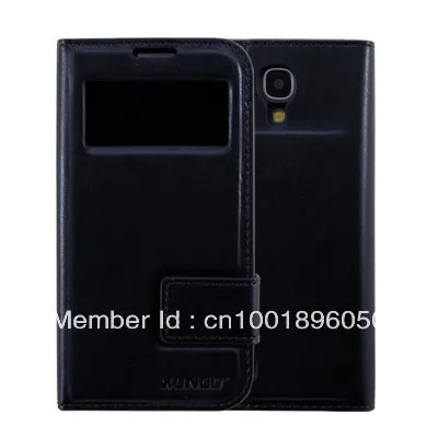 1 Dormancy sleep function cover flip leather case battery View housing for Samsung Galaxy SIV S4 i9500 with retail packig |