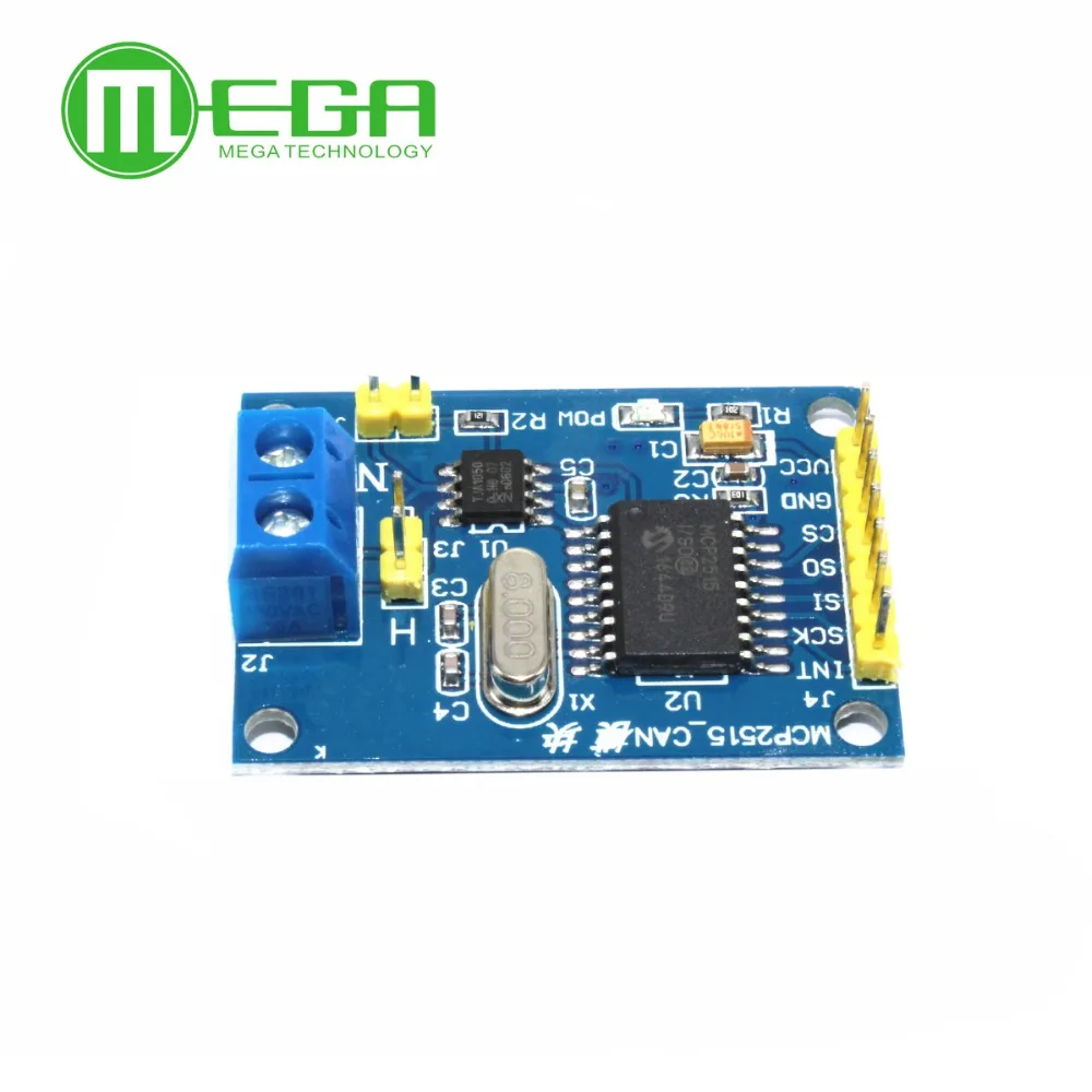 MCP2515 CAN шина модуля TJA1050 приемник SPI для 51 MCU контроллер рычага|spi module|spi controllerc c |
