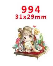 PR994 30 шт./лот Мультфильм Плоская задняя плоское украшение из смолы DIY Смола кабошоны аксессуары для diy Чехол для мобильного телефона повязка на голову PR994 - Цвет: PR994