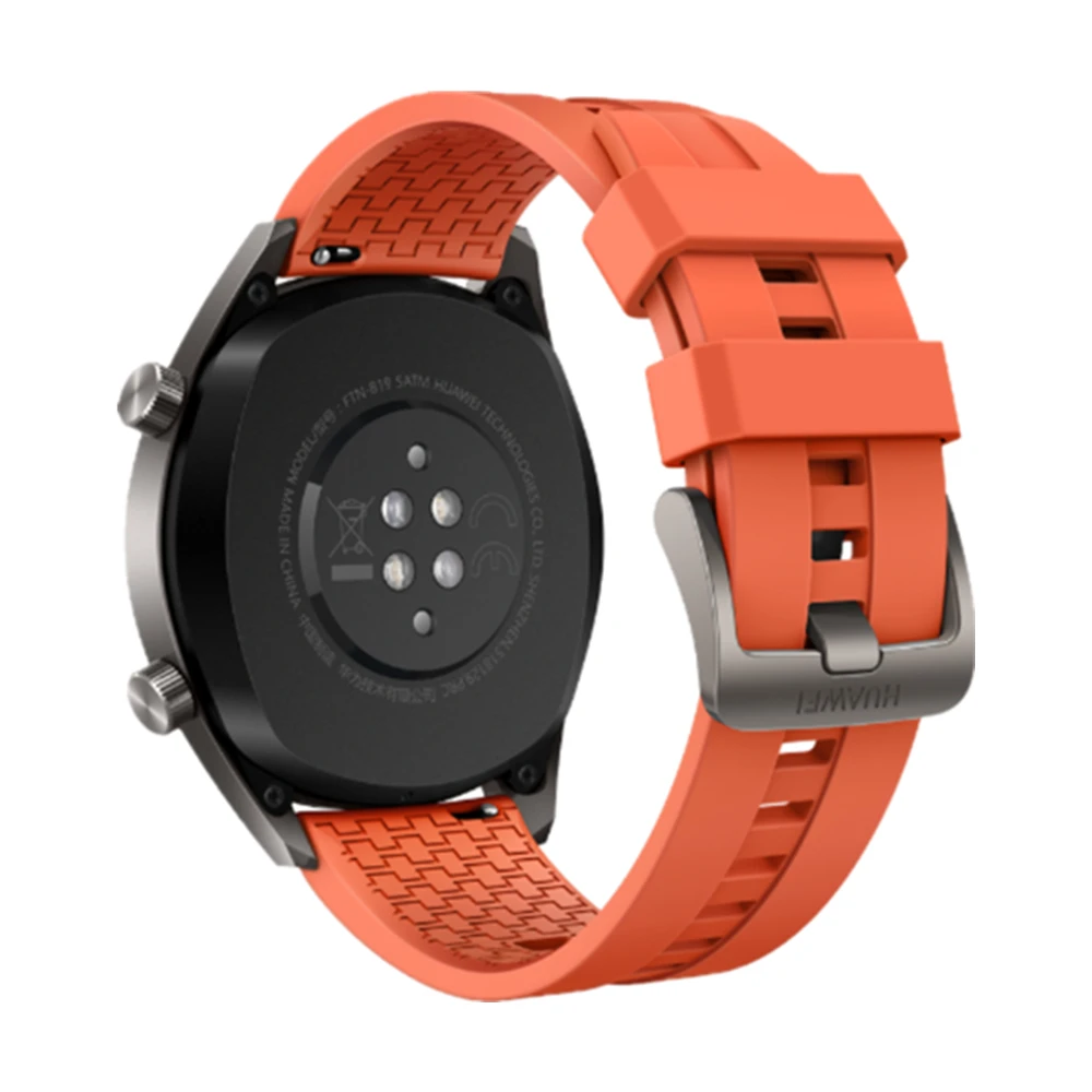 Силиконовый ремешок для часов 2 в 1 + чехол из ТПУ Huawei Watch GT Active Сменные аксессуары