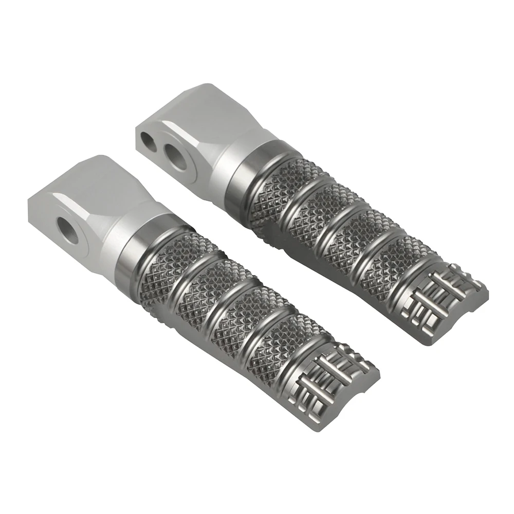 Titanium Passenger Rear Foot Pegs Rest Pedal For Honda CBR600F CB1000R CBR1000RR CB1000R CBR600RR/ABS CB 650F 1000R CB650F CB600 HORNET - Цвет: Titanium