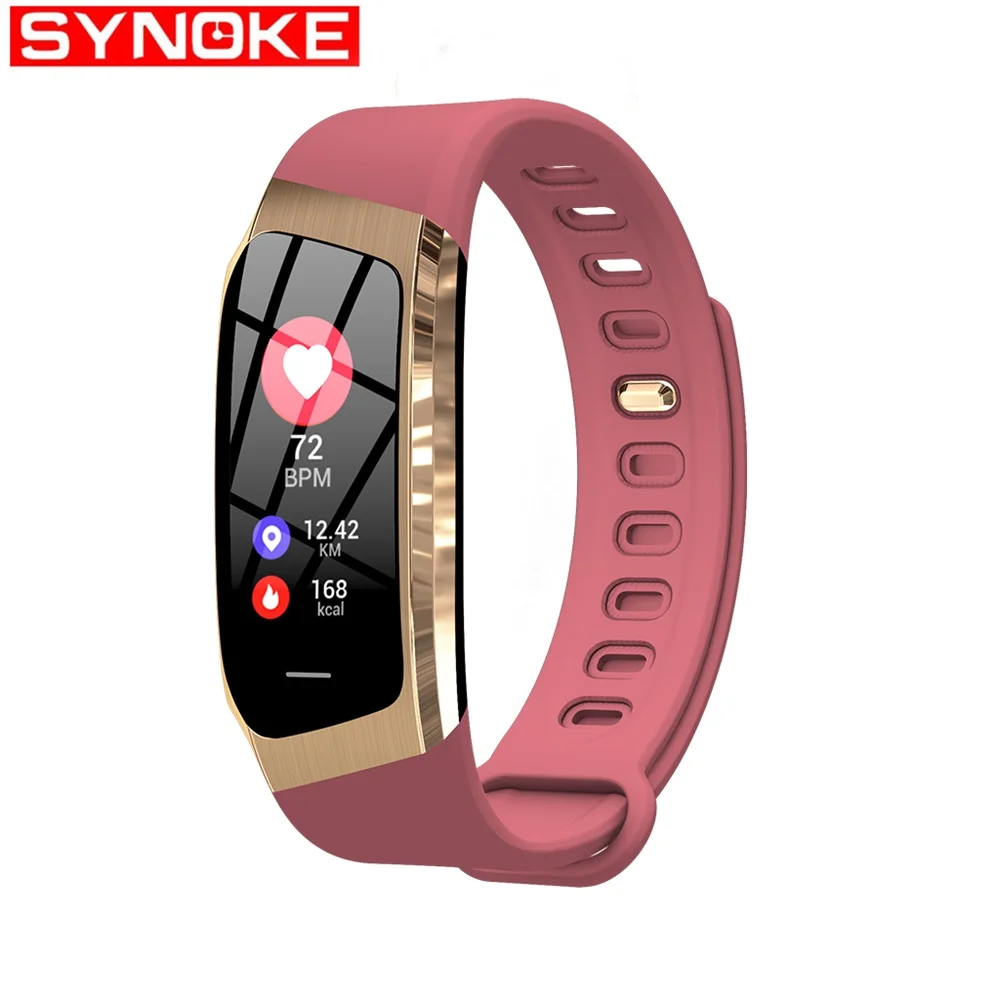 

SYNOKE New Smart Watch Men Women Heart Rate Monitor Blood Pressure Fitness Tracker Smartwatch Sport Watch for ios android +BOX