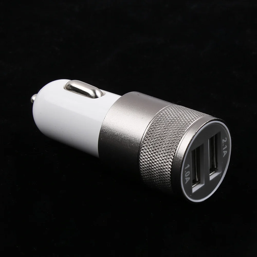 Автомобильное зарядное устройство USB цифровой дорожный адаптер для смартфона