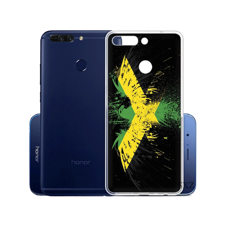 Чехол для телефона с ямайским национальным флагом Huawei Honor Note 6A 6C 7A 7X 7C Pro 8 9 10 Lite Play