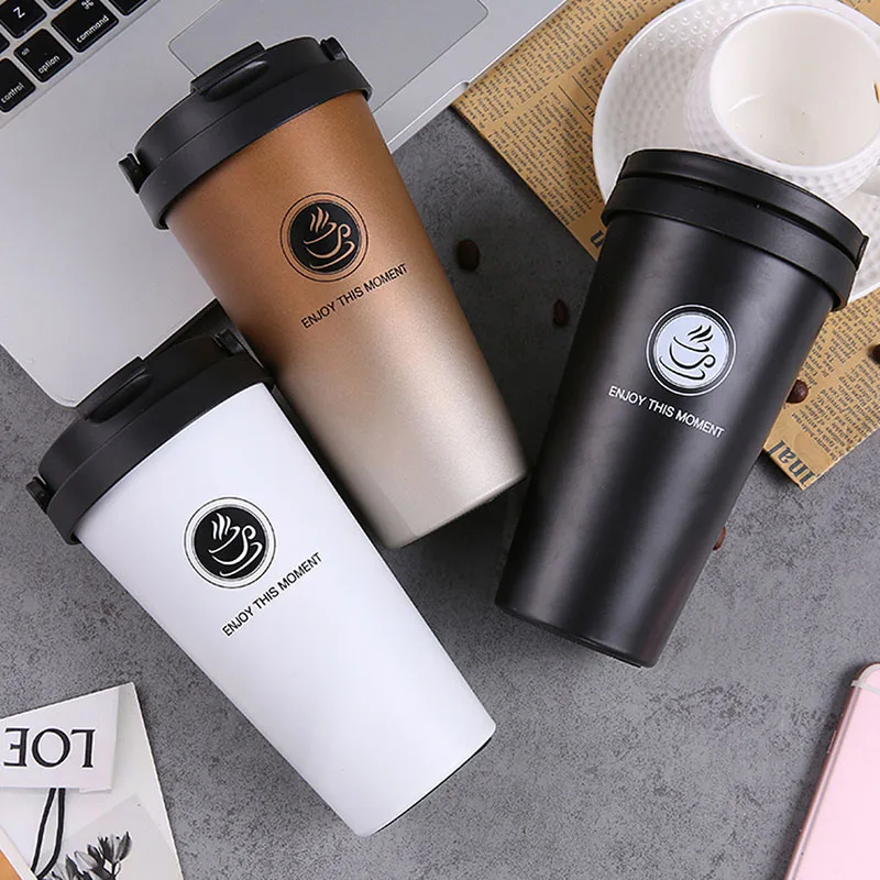 Двухслойная кофейная кружка из нержавеющей стали термосы Термокружка термос
