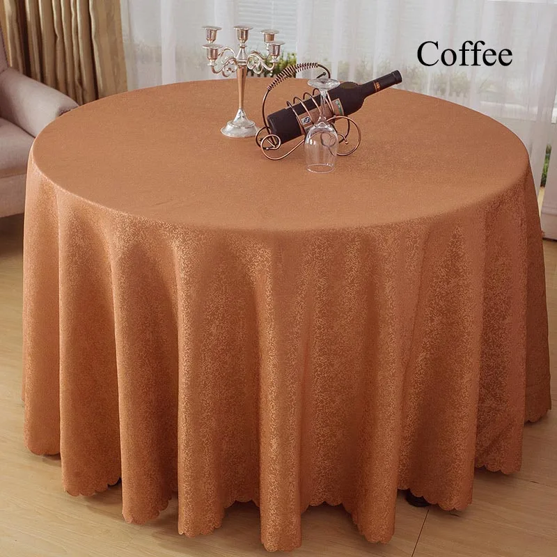 Coffee 10 шт. Круглая Вязаная скатерть стол с квадратной крышкой стул для свадьбы Декоративная скатерть овальный стол постельное белье на открытом воздухе - Цвет: Coffee