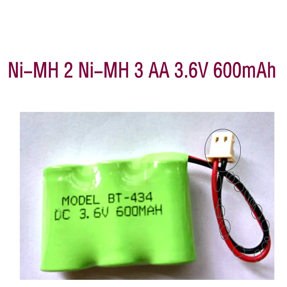 Built-in High quality Li-ion Battery  Wireless landline telephone fixed line Ni-MH 2 3 AA 3.6V 600mAh Rechargeable battery pack