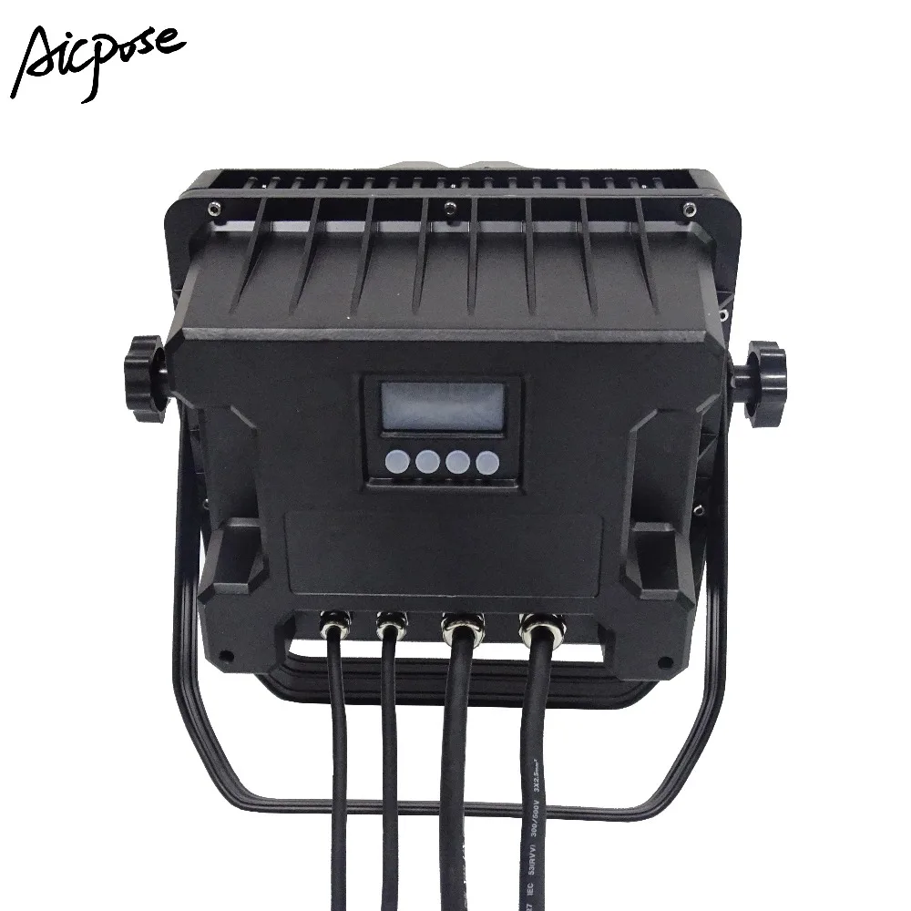 

2Pcs/lots Outdoor Led Lights 18x12w RGBW 4in1 Wall Washer IP65 Waterproof 18*12w Led Stage Lighting Square Par Light