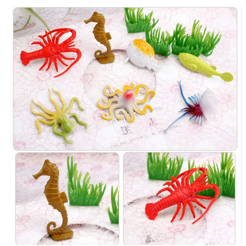 20 шт. игрушки для игры в Мир моря сделай сам симуляция образование