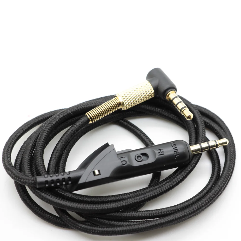 Посеребренный сменный аудиокабель для Bose Comfort 15 QC15 QC QC2|silver plated cable|audio cablereplacement audio