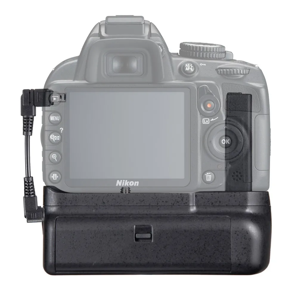 Вертикальная Батарейная ручка capsaver для Nikon D3100 D3200 D3300 батарея камеры держатель DSLR