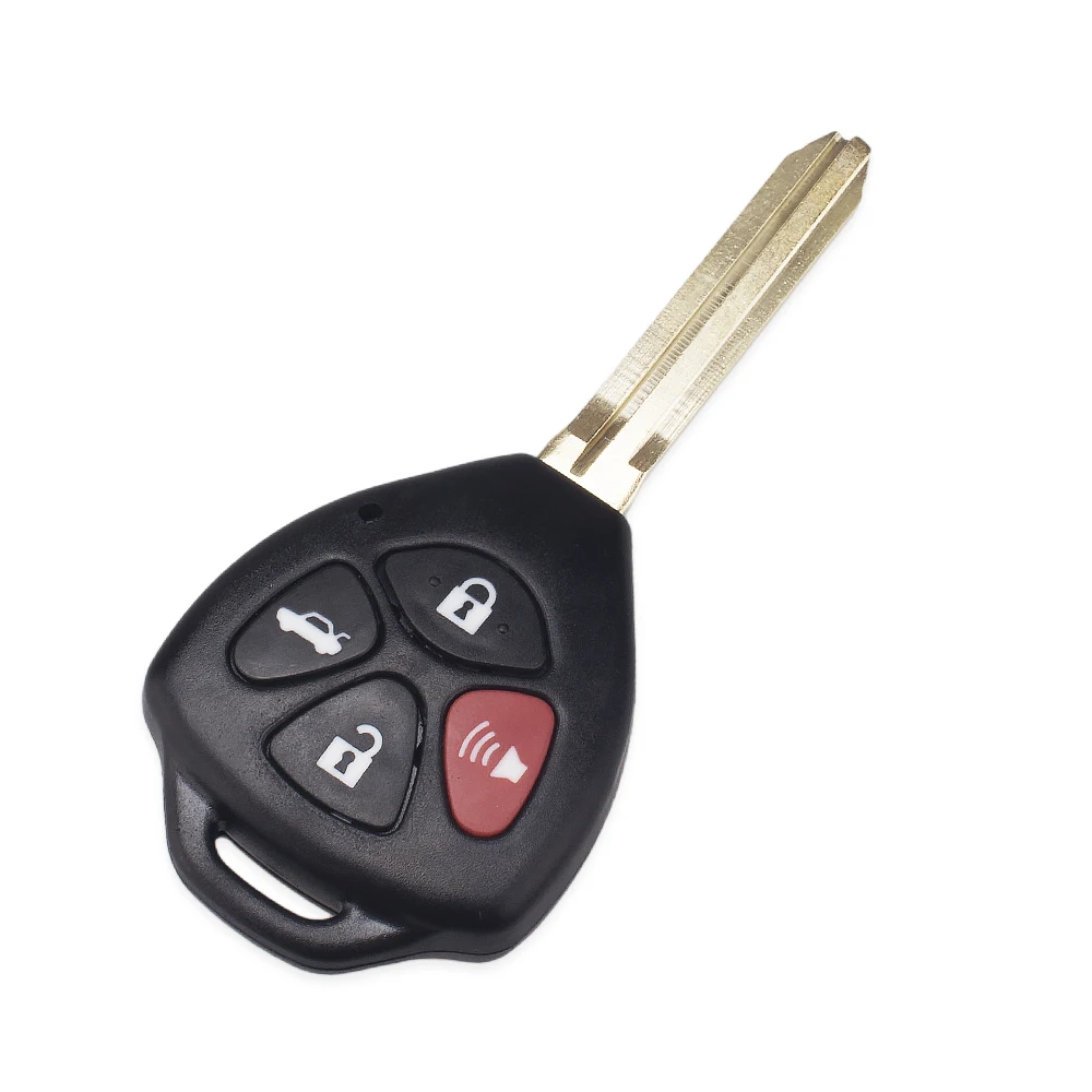 KEYYOU 4 кнопки дистанционного ключа автомобиля чехол Замена Брелок для Toyota Camry ключ для Toyota Camry, Avalon, corolla RAV4 Yaris 2008 2009 2010 2011