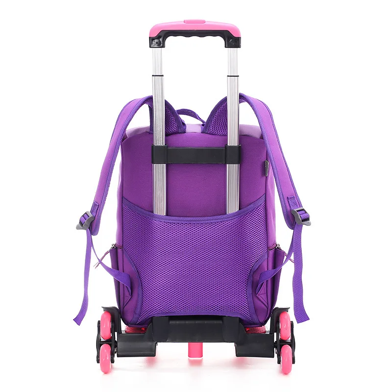 Класс 2 6 Дети Мальчики Девочки Тележка школьный рюкзак багаж книга сумки