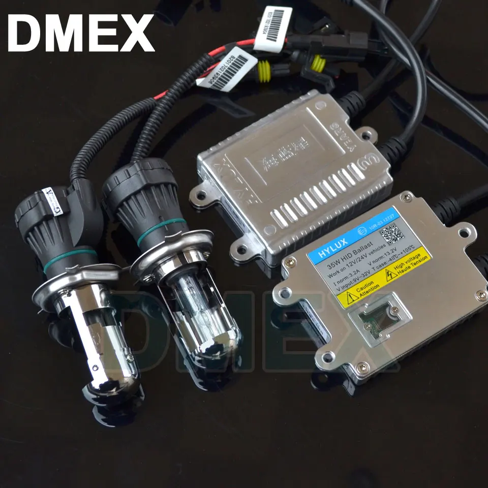 DMEX 1 комплект 12 в 24 35 Вт Быстрый старт яркий ксеноновый HID H4 H13 9004 9007 биксеноновый