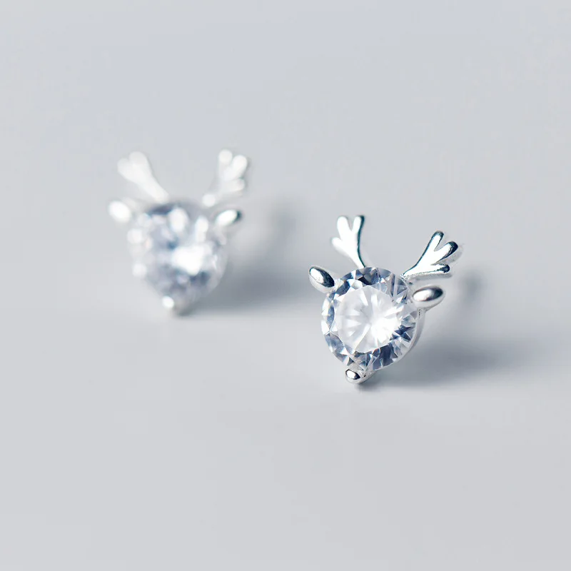 Серьги из серебра S925 пробы для женщин корейский вариант простые одиночные серьги