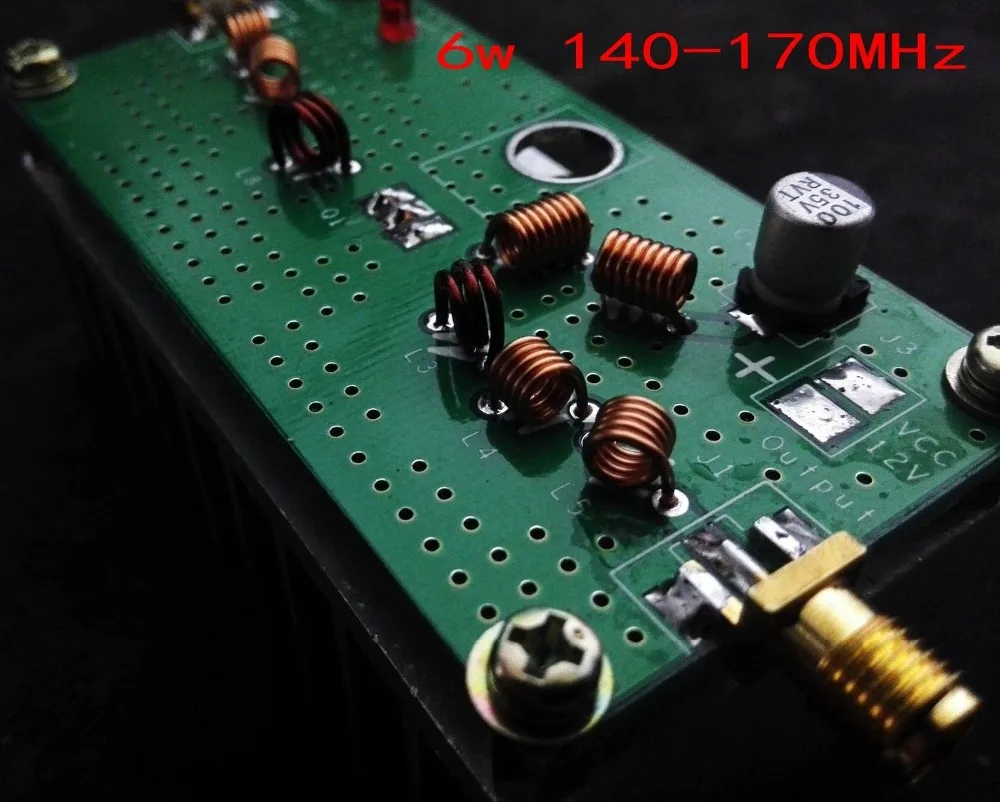 Усилитель мощности УКВ 6 Вт 140 м-170 МГц для FM-передатчика радиолюбительского радио