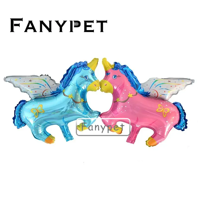 

50pcs/lot mini flying horse foil balloon helium cartoon balloons Party supplies decoration inflatable balloons