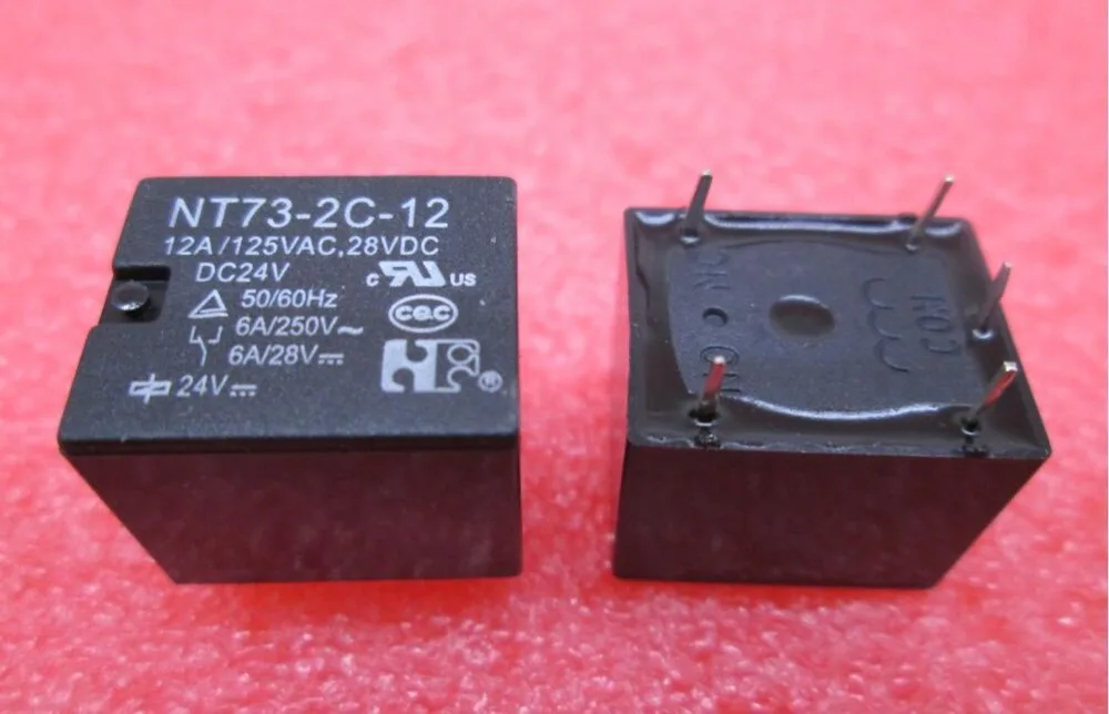 Горячая Распродажа, новое реле Φ DC24V NT732C12 NT73-2C-12-DC24V NT73 DC24V 24VDC 24V DIP5
