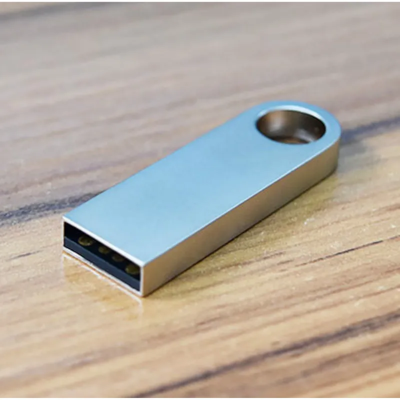 USB-флеш-накопитель металлический 16 ГБ золотистый водонепроницаемый | Компьютеры