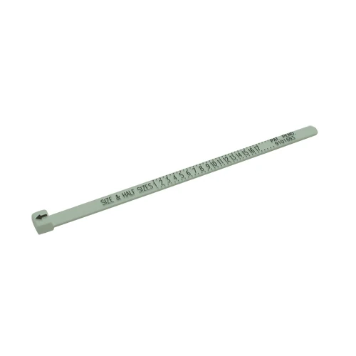 Размер кольца r измерительный ремень для пальца США 1-17 титанового/вольфрамового |